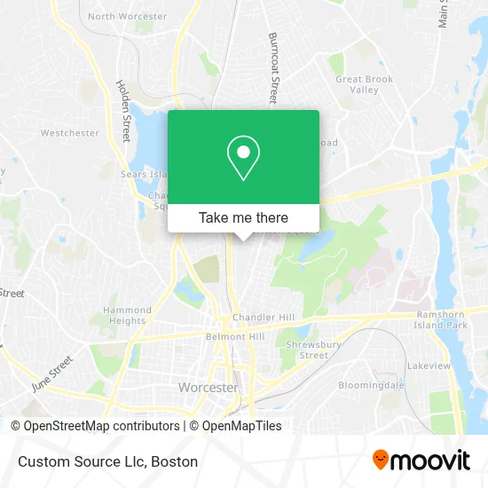 Custom Source Llc map