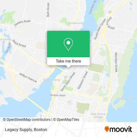 Legacy Supply map