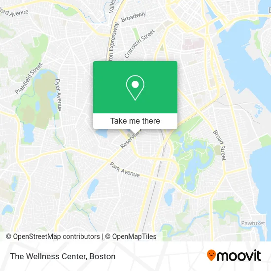 The Wellness Center map