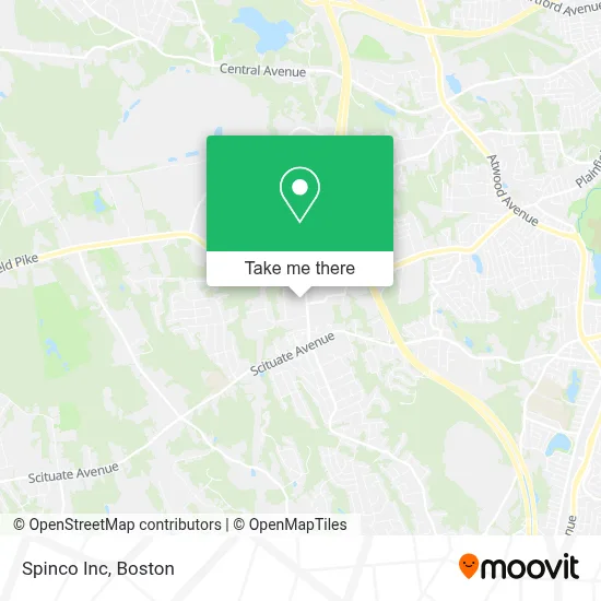 Spinco Inc map