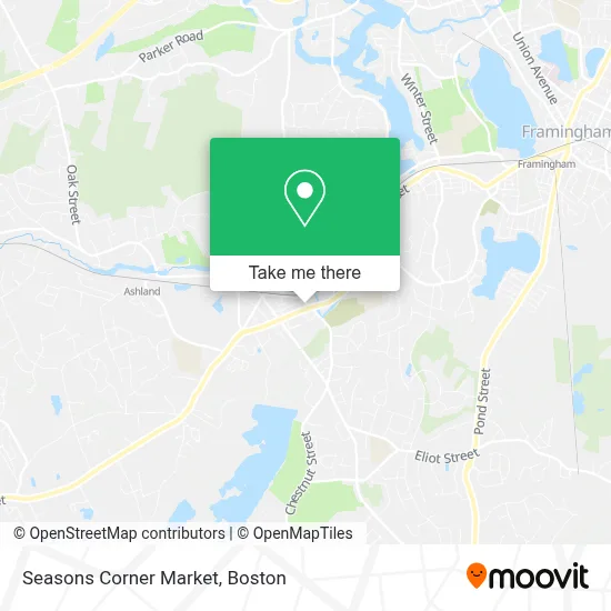 Seasons Corner Market map