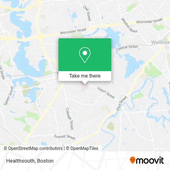 Healthsouth map