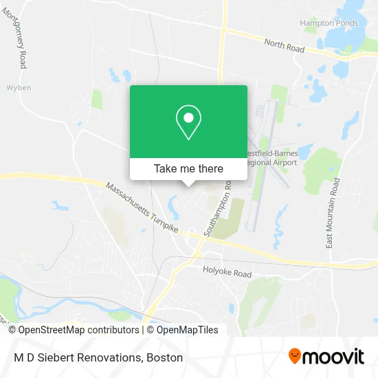 M D Siebert Renovations map