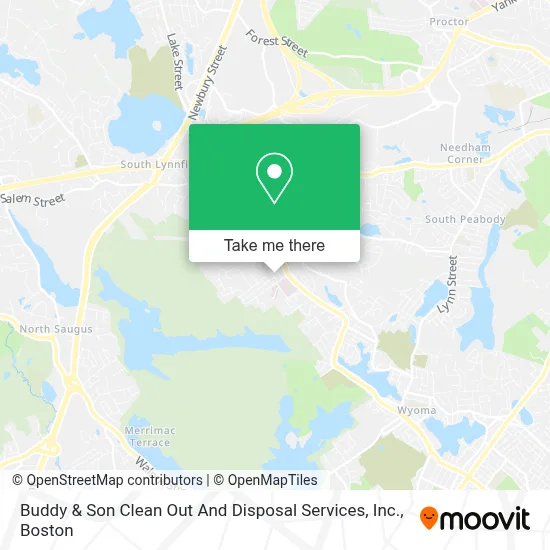 Buddy & Son Clean Out And Disposal Services, Inc. map