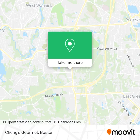 Cheng's Gourmet map