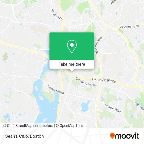 Sean's Club map