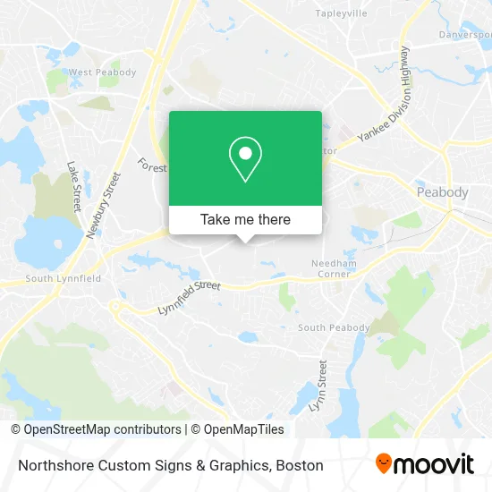 Northshore Custom Signs & Graphics map