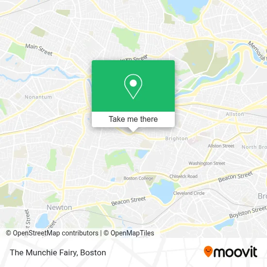 The Munchie Fairy map
