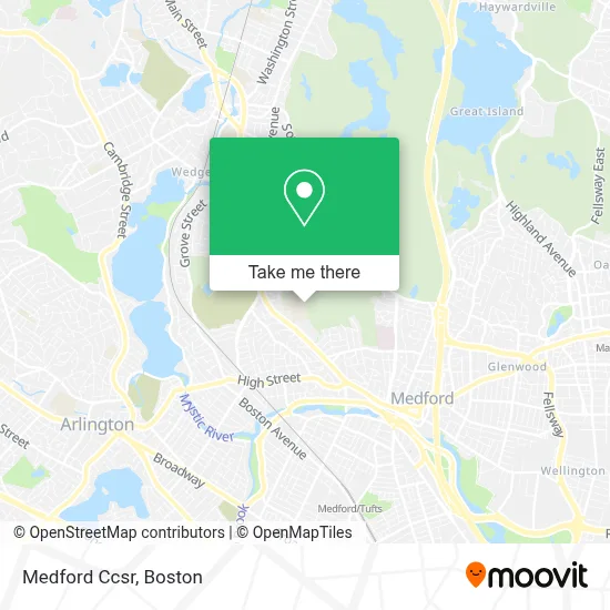 Medford Ccsr map