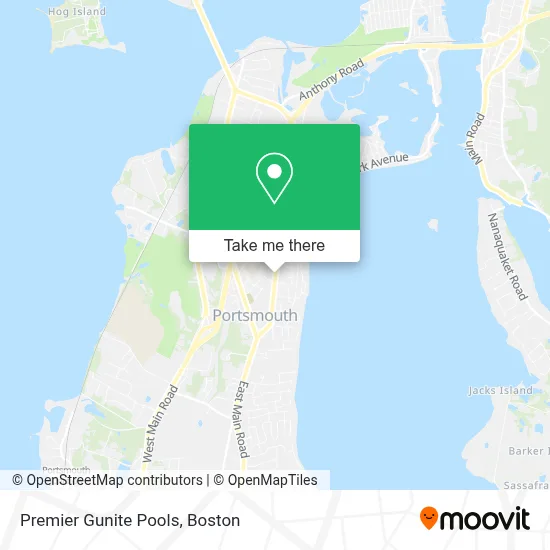 Premier Gunite Pools map