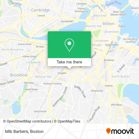 Mlb Barbers map