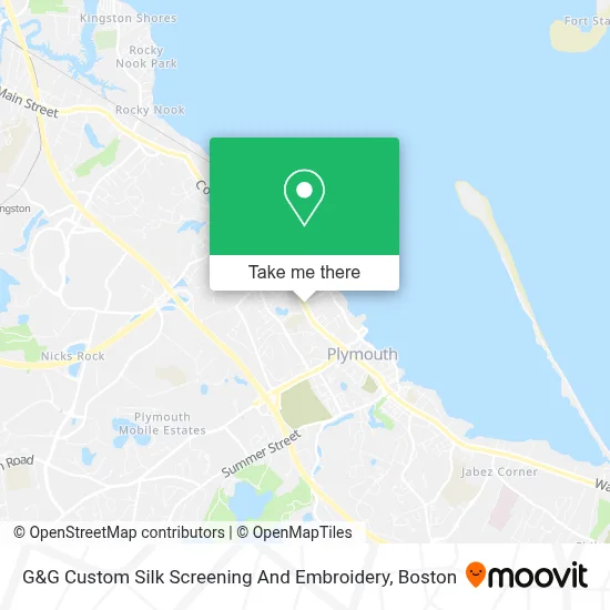 G&G Custom Silk Screening And Embroidery map