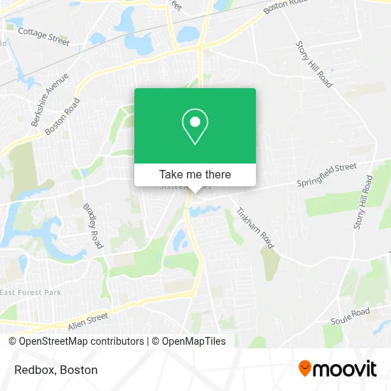 Redbox map