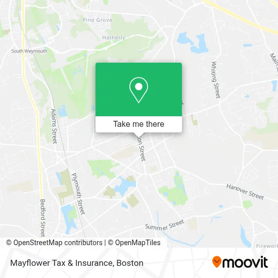 Mayflower Tax & Insurance map
