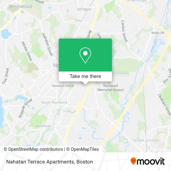 Nahatan Terrace Apartments map