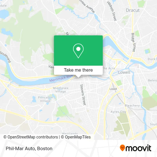 Phil-Mar Auto map