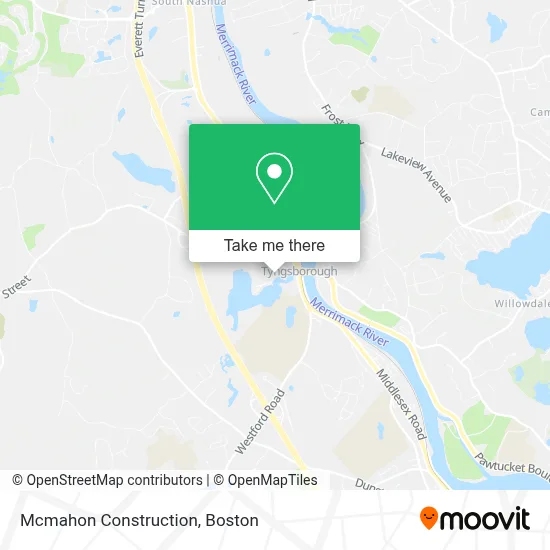 Mcmahon Construction map