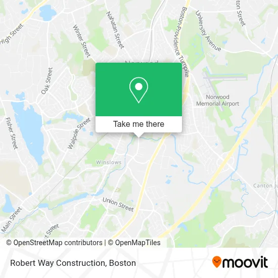 Robert Way Construction map