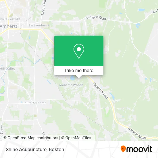 Shine Acupuncture map