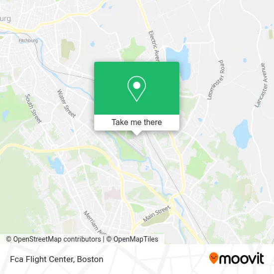 Fca Flight Center map