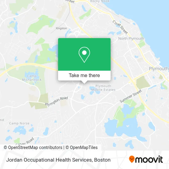 Jordan Occupational Health Services map