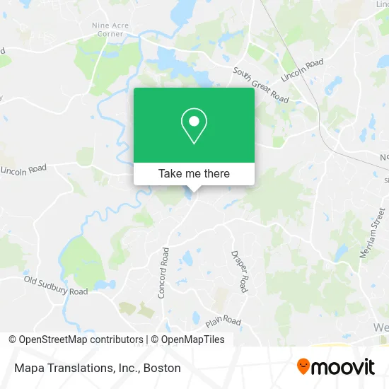 Mapa Translations, Inc. map