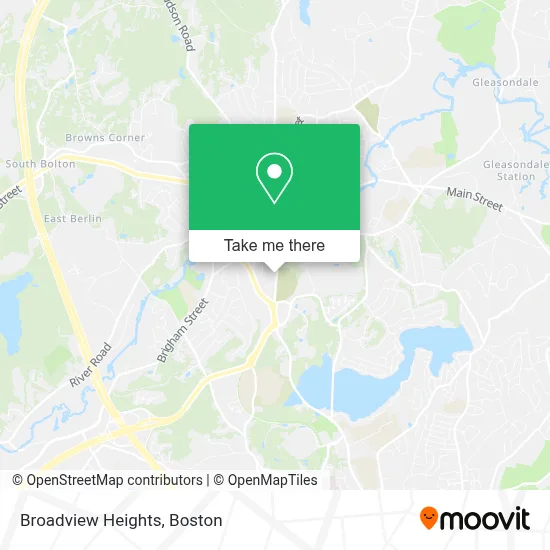Broadview Heights map