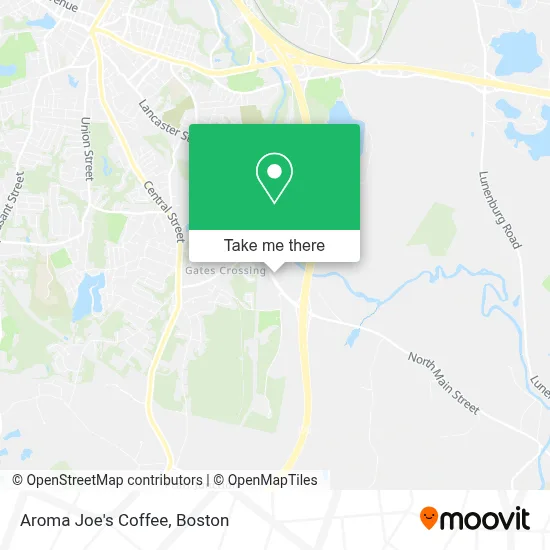 Aroma Joe's Coffee map