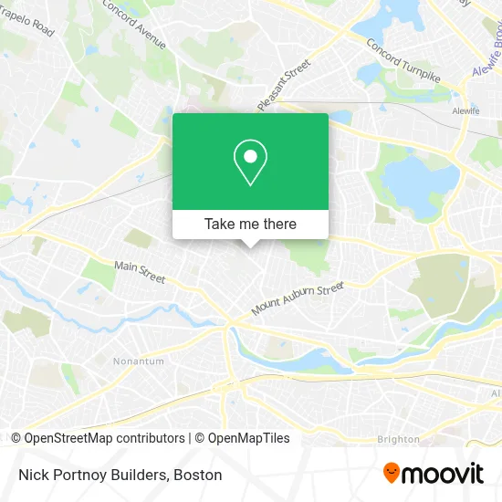 Nick Portnoy Builders map