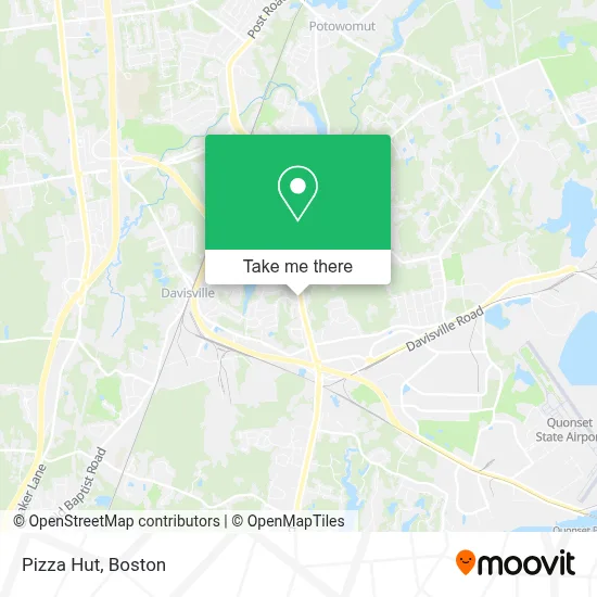 Pizza Hut map