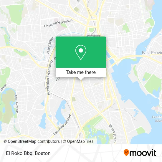 El Roko Bbq map