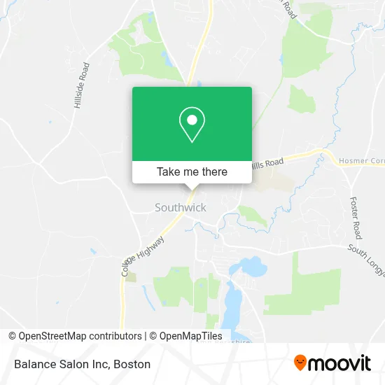 Balance Salon Inc map