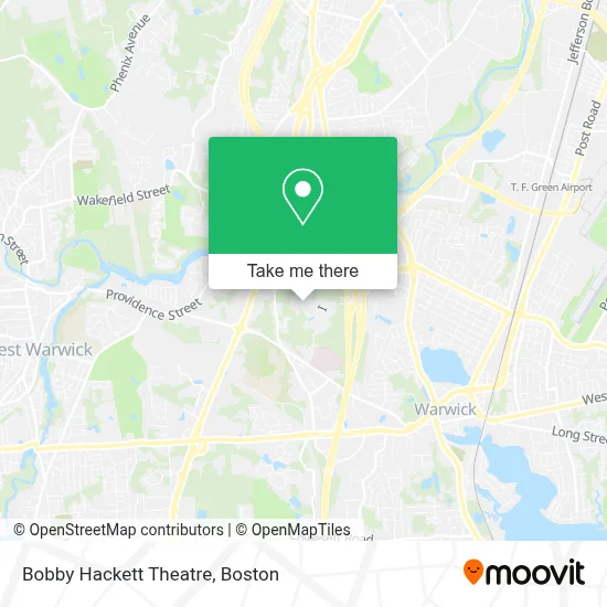 Bobby Hackett Theatre map