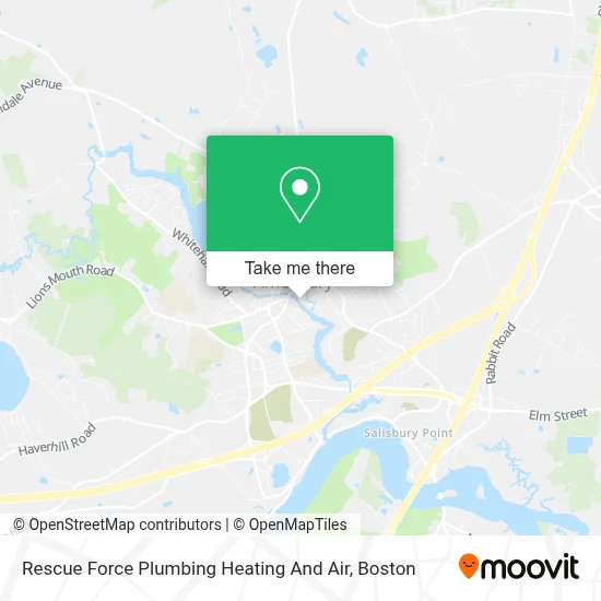 Rescue Force Plumbing Heating And Air map