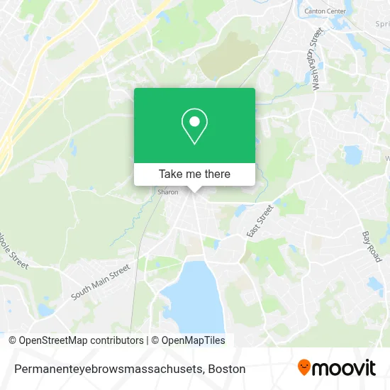 Permanenteyebrowsmassachusets map