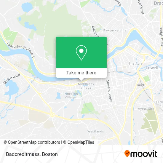 Badcreditmass map