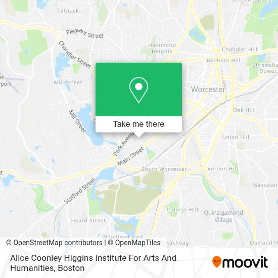 Alice Coonley Higgins Institute For Arts And Humanities map