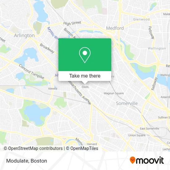 Modulate map