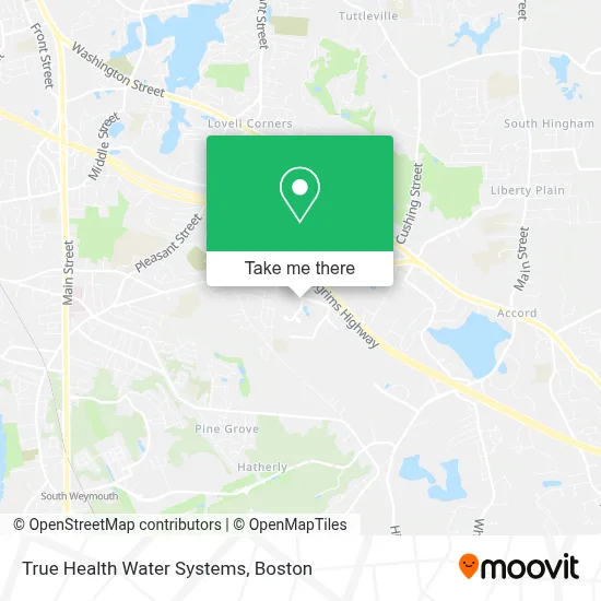 True Health Water Systems map