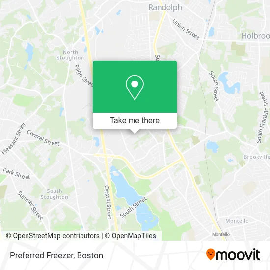 Preferred Freezer map