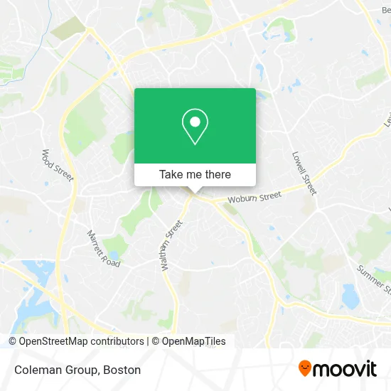 Coleman Group map