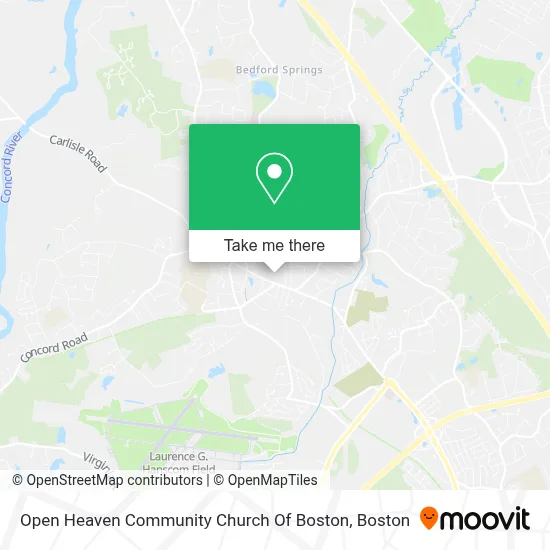 Open Heaven Community Church Of Boston map