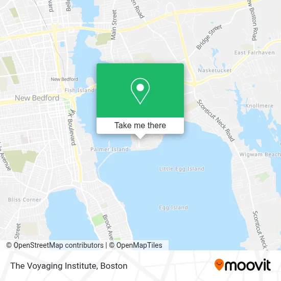 The Voyaging Institute map