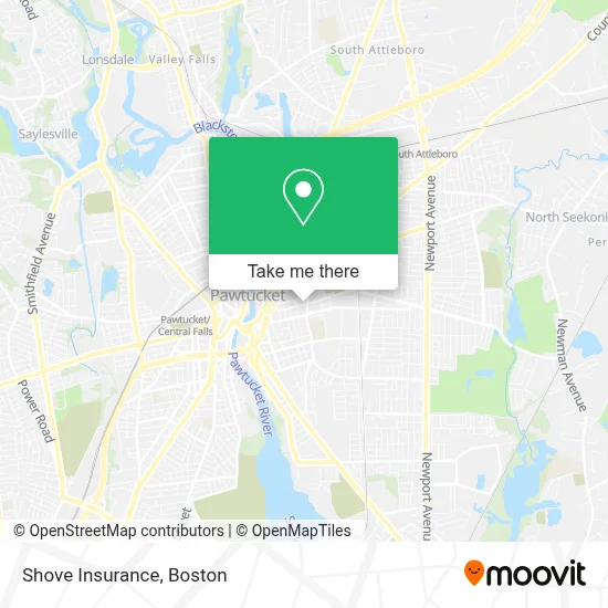 Shove Insurance map
