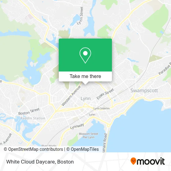 White Cloud Daycare map