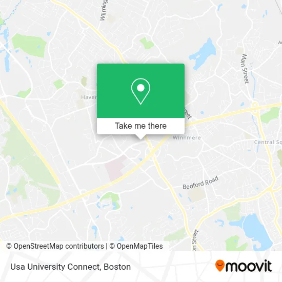 Usa University Connect map