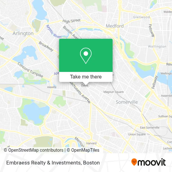 Embraess Realty & Investments map