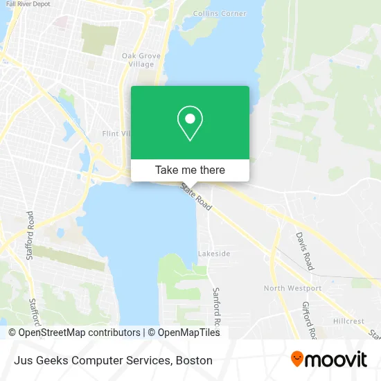 Jus Geeks Computer Services map