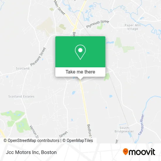 Jcc Motors Inc map