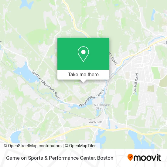 Game on Sports & Performance Center map